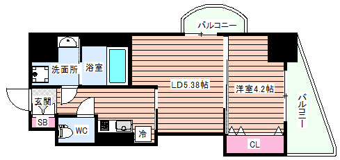 【間取り】 | Luxe新大阪SOUTH