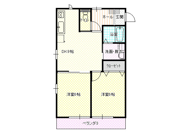 【間取り】 | ハイムＯＳＤ