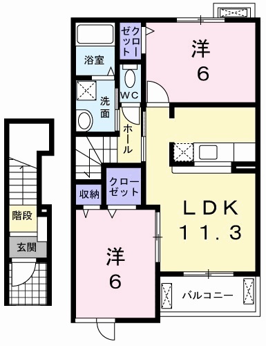 ミュートスの間取り
