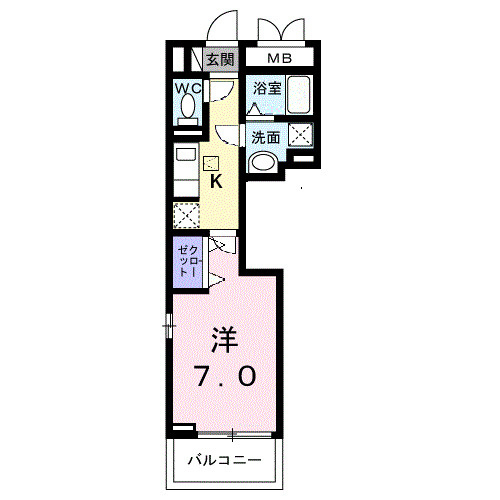 メゾンド・御領町の間取り