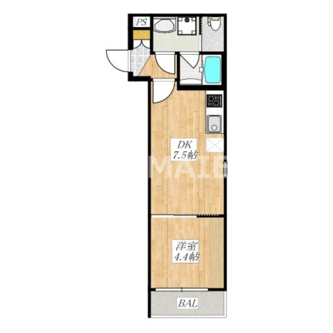 VERXEED STAIR HIGASHI JUJO EKIMAEの間取り|使いやすい間取りです☆