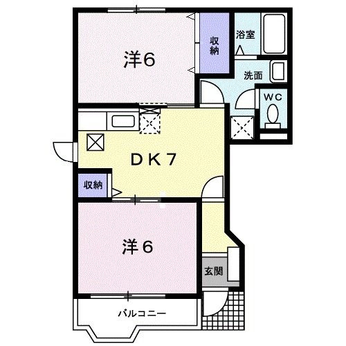 フローレンスの間取り