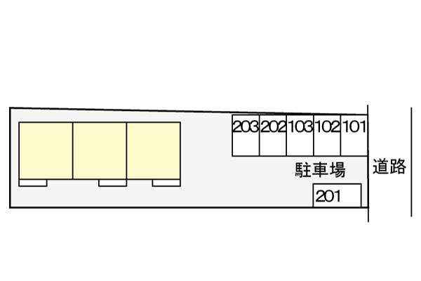 フローレンスの駐車場