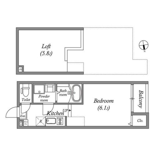 ハーモニーテラス小栗栖森本町の間取り