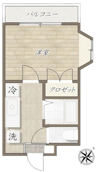 アート青葉町の間取り