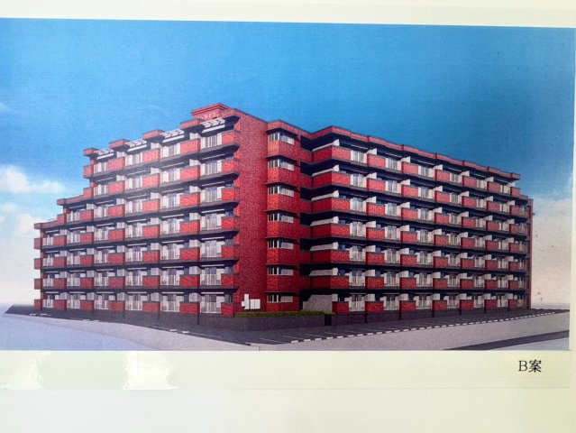 サンライフ霧ケ丘Ⅱー3LDKー【小倉北区　中古マンション】の外観|現在大規模修繕工事中♪【小倉北区中古マンション】