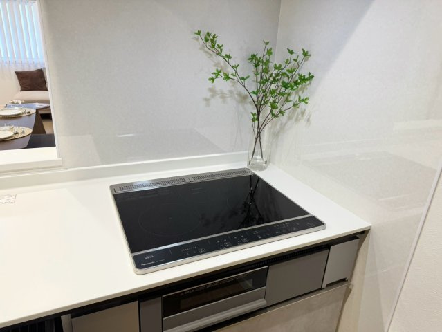 サンライフ霧ケ丘Ⅱー3LDKー【小倉北区　中古マンション】のキッチン|IHクッキングヒーターでお掃除楽々♪【小倉北区中古マンション】