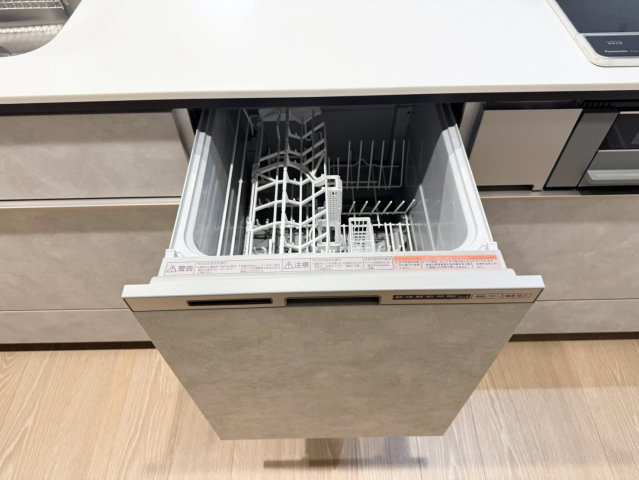 サンライフ霧ケ丘Ⅱー3LDKー【小倉北区　中古マンション】のキッチン|家事の時短にもなる食洗器付き♪【小倉北区中古マンション】