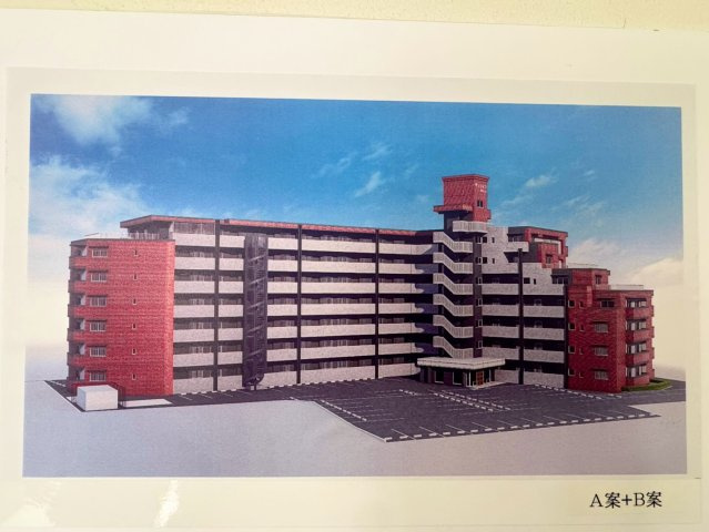 サンライフ霧ケ丘Ⅱー3LDKー【小倉北区　中古マンション】の完成予想図|サンライフ霧ケ丘Ⅱ７階建て　４階部分です♪【小倉北区中古マンション】