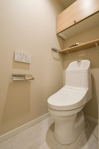 サンライフ霧ケ丘Ⅱー3LDKー【小倉北区　中古マンション】のトイレ|トイレはTOTOの節水型♪【小倉北区中古マンション】
