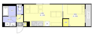 【間取り】 | ＤＷＥＬＬ　ＵＥＮＯ | 間取りです。