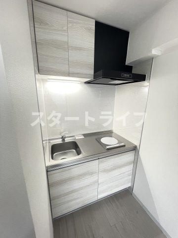 大阪市淀川区木川東４丁目の賃貸マンションのキッチン