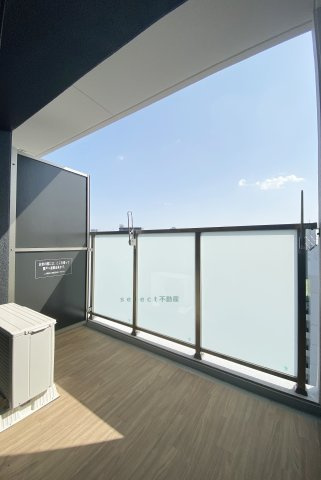 プレサンス名古屋幅下ファビュラスのバルコニー
