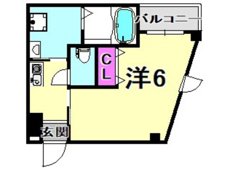 カーサ・ラルーチェの間取り