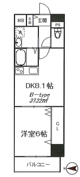 コルテ浅草寿の間取り