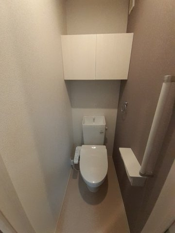 ウィステリア　Ｃのトイレ|トイレもきれいです