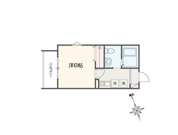 MELLAS志木の間取り