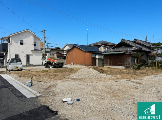 ◆泉大津市千原町　新築一戸建ての外観|現在の進捗状況です！順調に作業進行中、完成が待ち遠しいです！詳細の間取り等、お気軽にお問い合わせください！