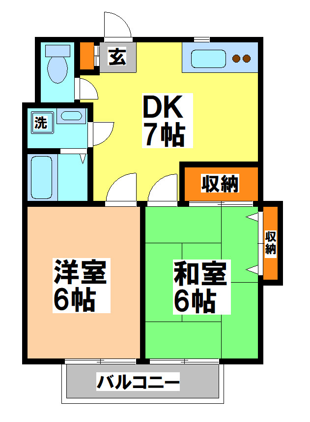 エーデルハイムの間取り