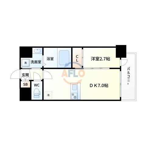 セレニテ新大阪ミラク壱番館の間取り|セレニテ新大阪ミラク壱番館　間取り