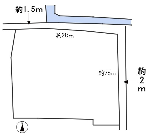 ６７５１５　揖斐郡大野町大字領家土地の区画図