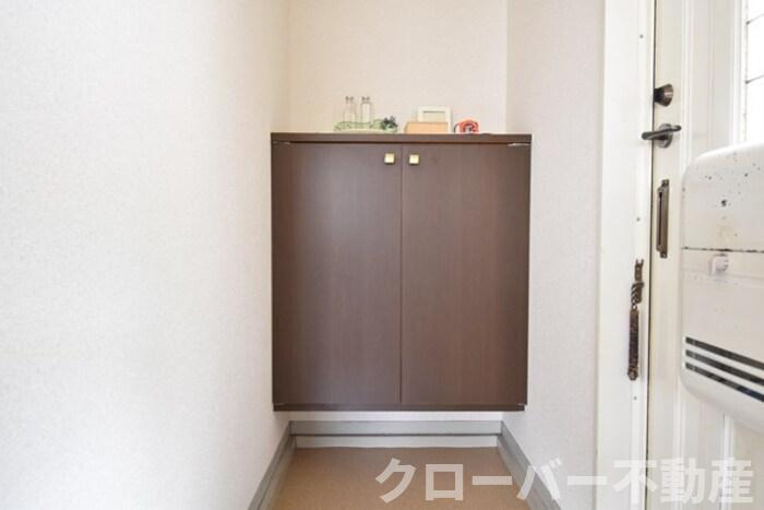 セジュールKEI Ａ／Ｂ棟 Aの玄関|収納