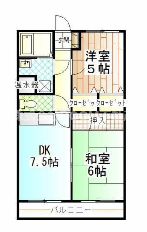 一晴マンションの間取り