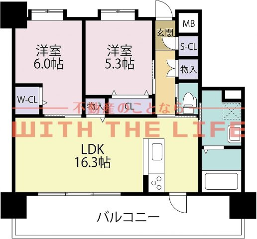 AZUR（アジュール）日吉町の間取り