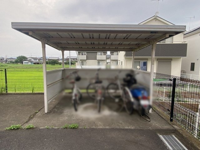 バリュージュBのその他共用部分|駐輪場