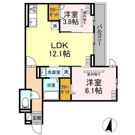 【間取り】 | ラヴェンナ