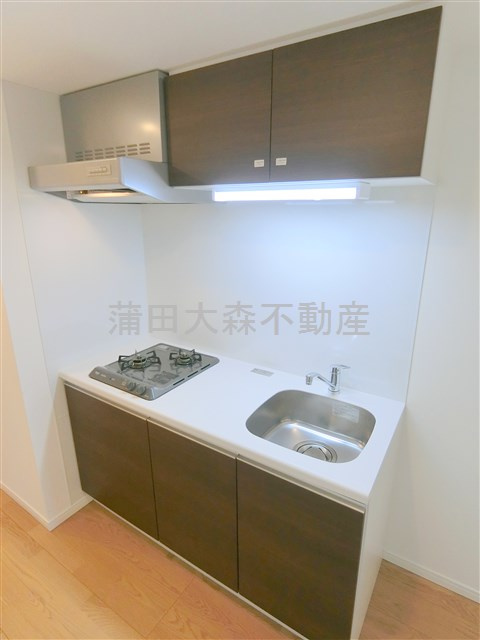 HY's flatハイズフラット糀谷のキッチン|2口ガスシステムキッチン
