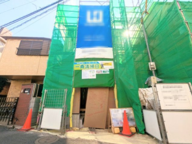 中野区若宮2丁目　新築戸建　全3棟の完成予想図|全棟外観パース

現地ご見学希望・資料請求などお気軽にお問い合わせ下さい！
03-5990-5201