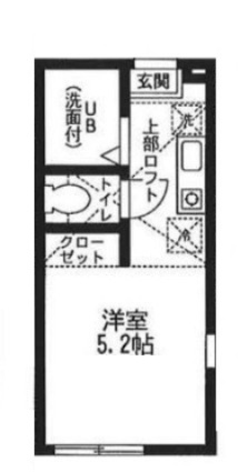 パークサイド星川Ａの間取り