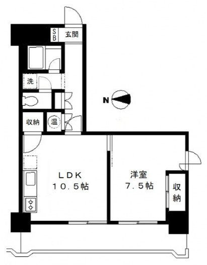 仲介手数料（賃料の1.10ヵ月）の50％OFF対象物件！の間取り