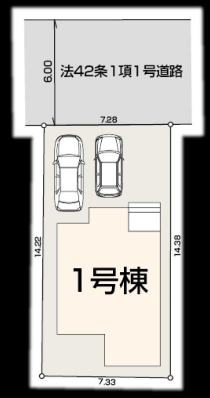 【仲介手数料無料】所沢市東新井町全１棟　所沢市の不動産なら西武ハウジングの区画図