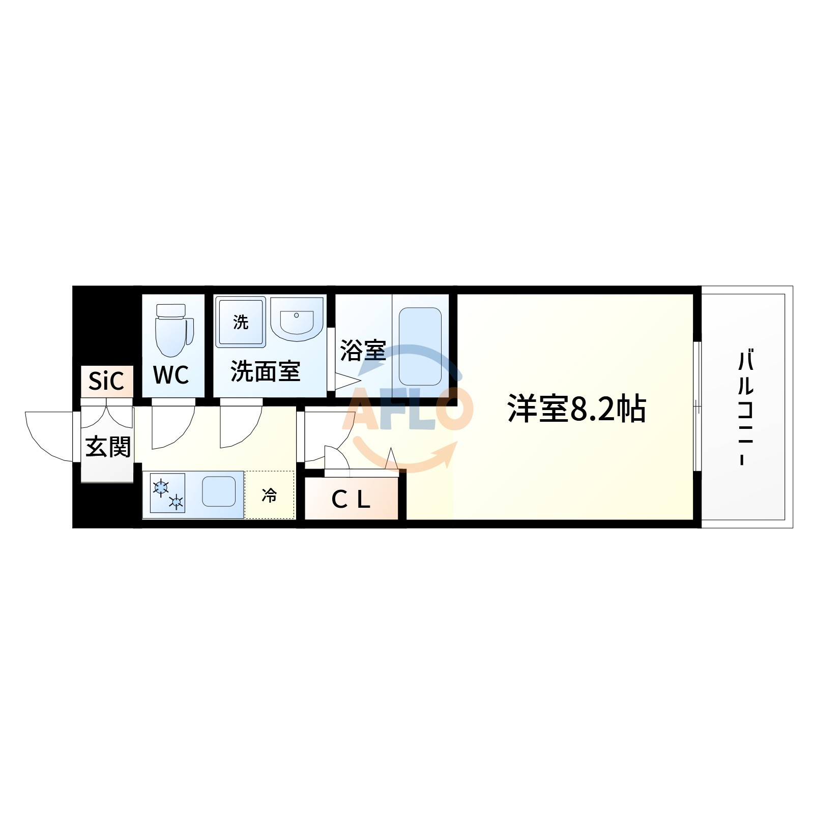 ララプレイス大阪ウエストゲートの間取り|間取り