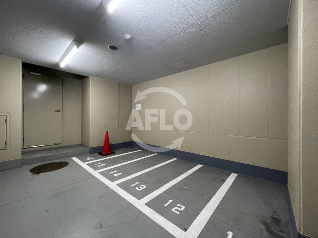 カスタリアタワー肥後橋のその他共用部分|カスタリアタワー肥後橋　バイク置場