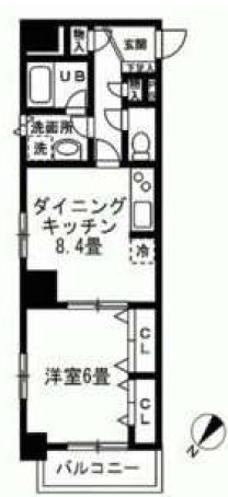L.Oマンションの間取り