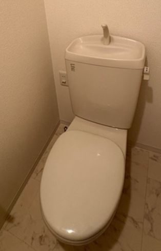 L.Oマンションのトイレ|落ち着いたトイレです