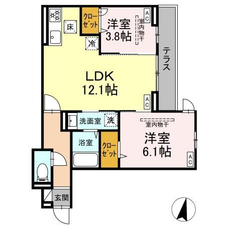 【間取り】 | ラヴェンナ