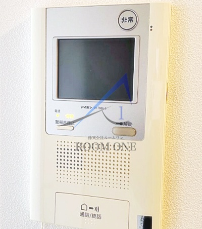 AZEST西巣鴨のセキュリティ|モニター付きインターホンです。