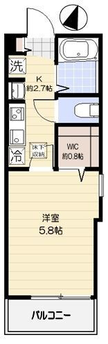 ベラージュの間取り
