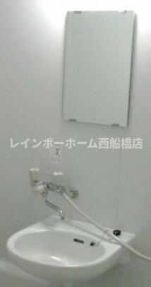 流鉄カーサ新松戸の洗面所