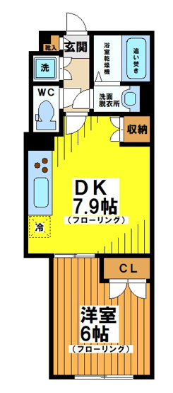 【間取り】 | Ｌａ　Ｐｅｒｌａ　ＳａｓａｚｕｋａⅡ