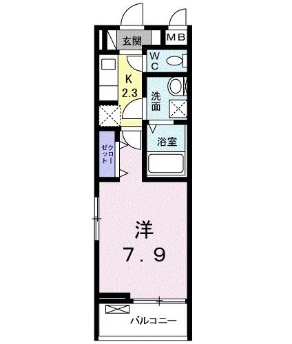 東所沢アーバン　レジデンスの間取り