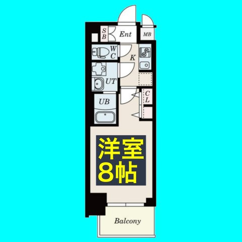 S-RESIDENCE堀田駅前の間取り