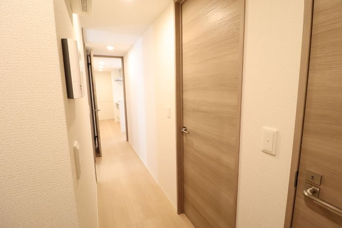 セレスティア小金井中町の玄関