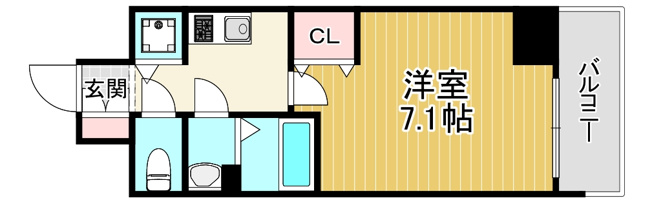 【間取り】 | クレストタップ京橋
