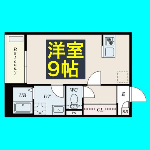 Patina御器所(パティーナゴキソ)の間取り
