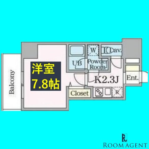 E-city大須の間取り